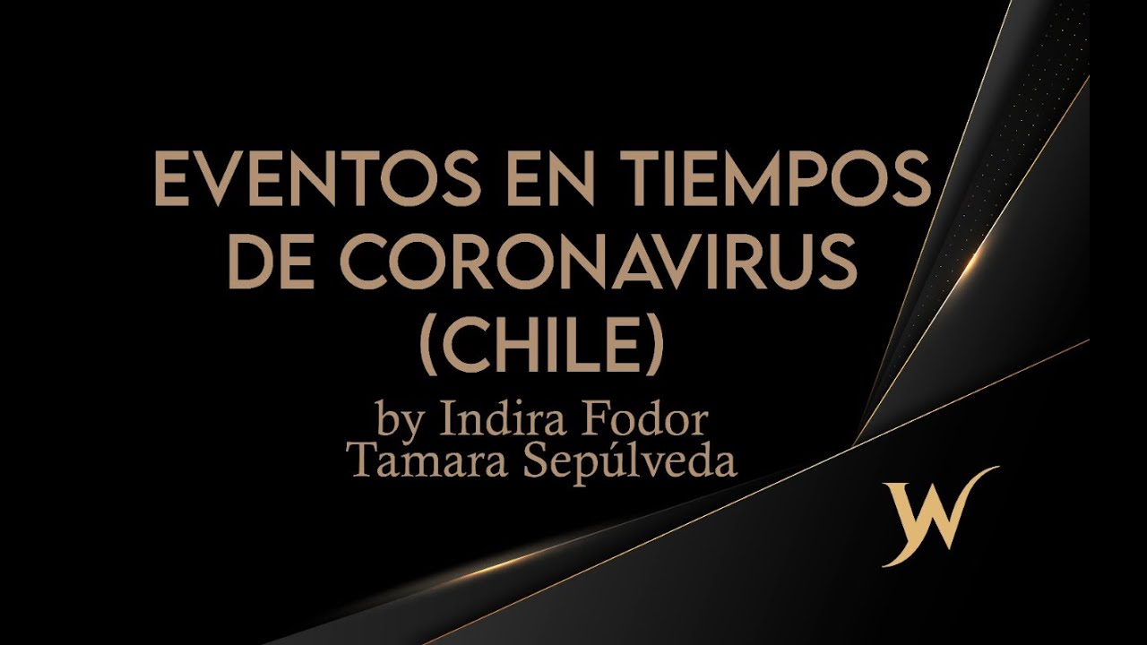 WEBINAR IWEA: Eventos en Tiempos de Coronavirus (Chile)