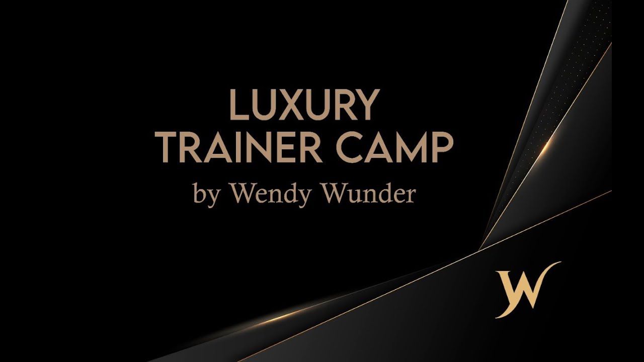 Luxury Trainer Camp by Wendy Wunder