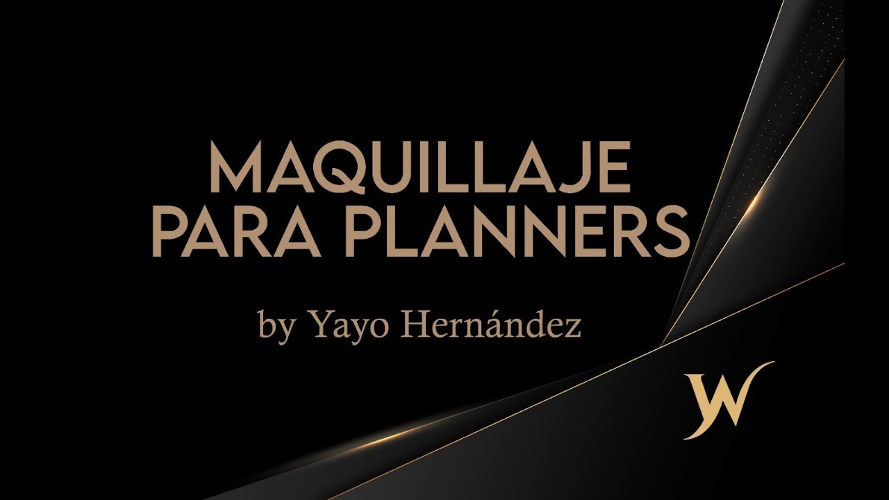 WEBINAR IWEA: Maquillaje para Planners